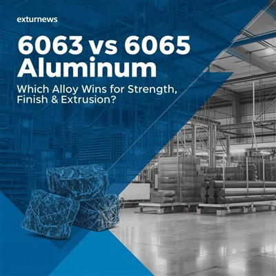 6063 Vs 6065 Txhuas: Uas Alloy Yeej Rau Lub Zog, Tiav & Extrusion?