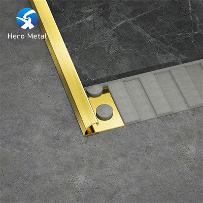 stainless steel tile edge trim metal tile corner